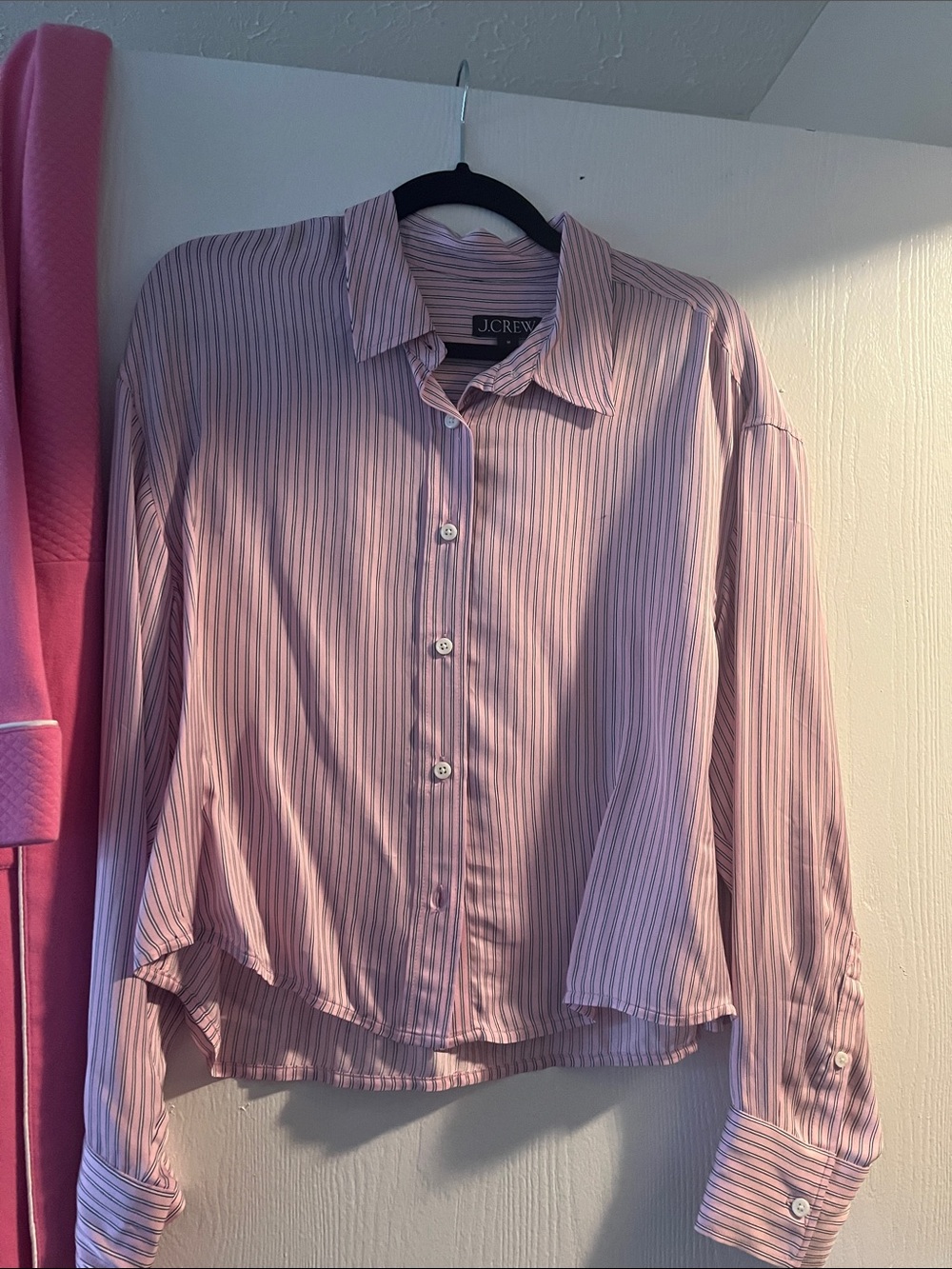 Never worn J.Crew cropped button up
